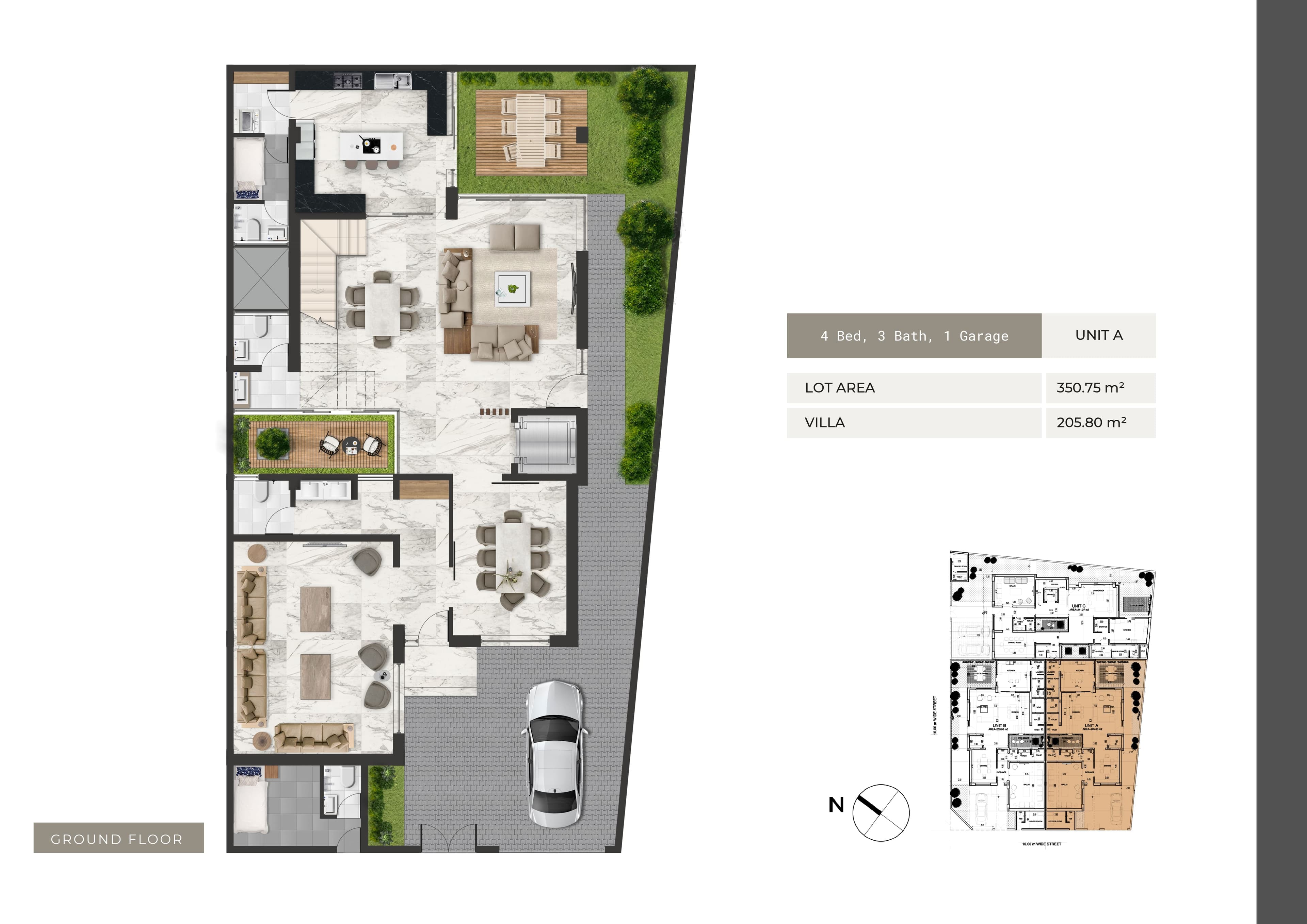 Trio Villas Unit A - صورة 1