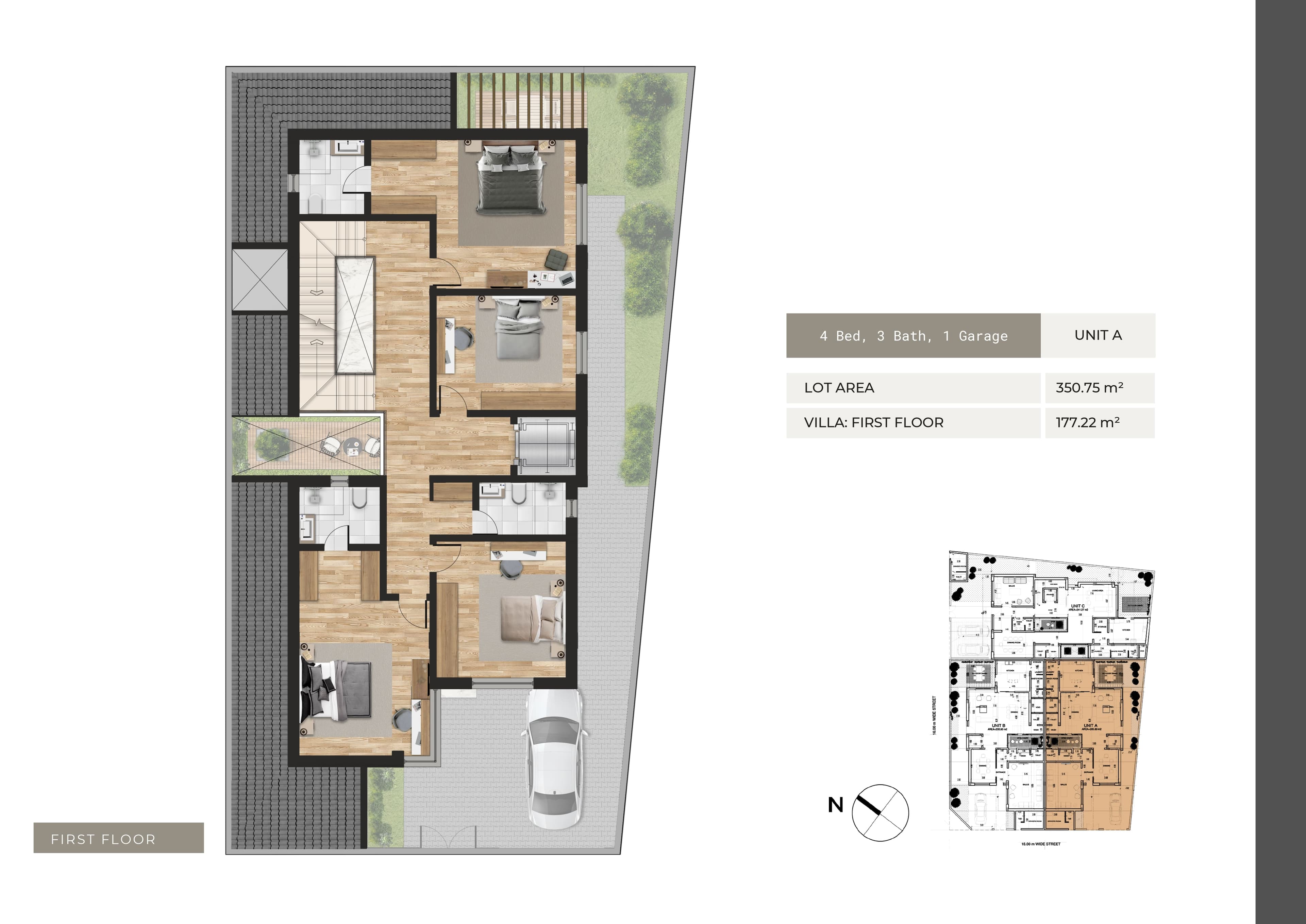 Trio Villas Unit A - صورة 2