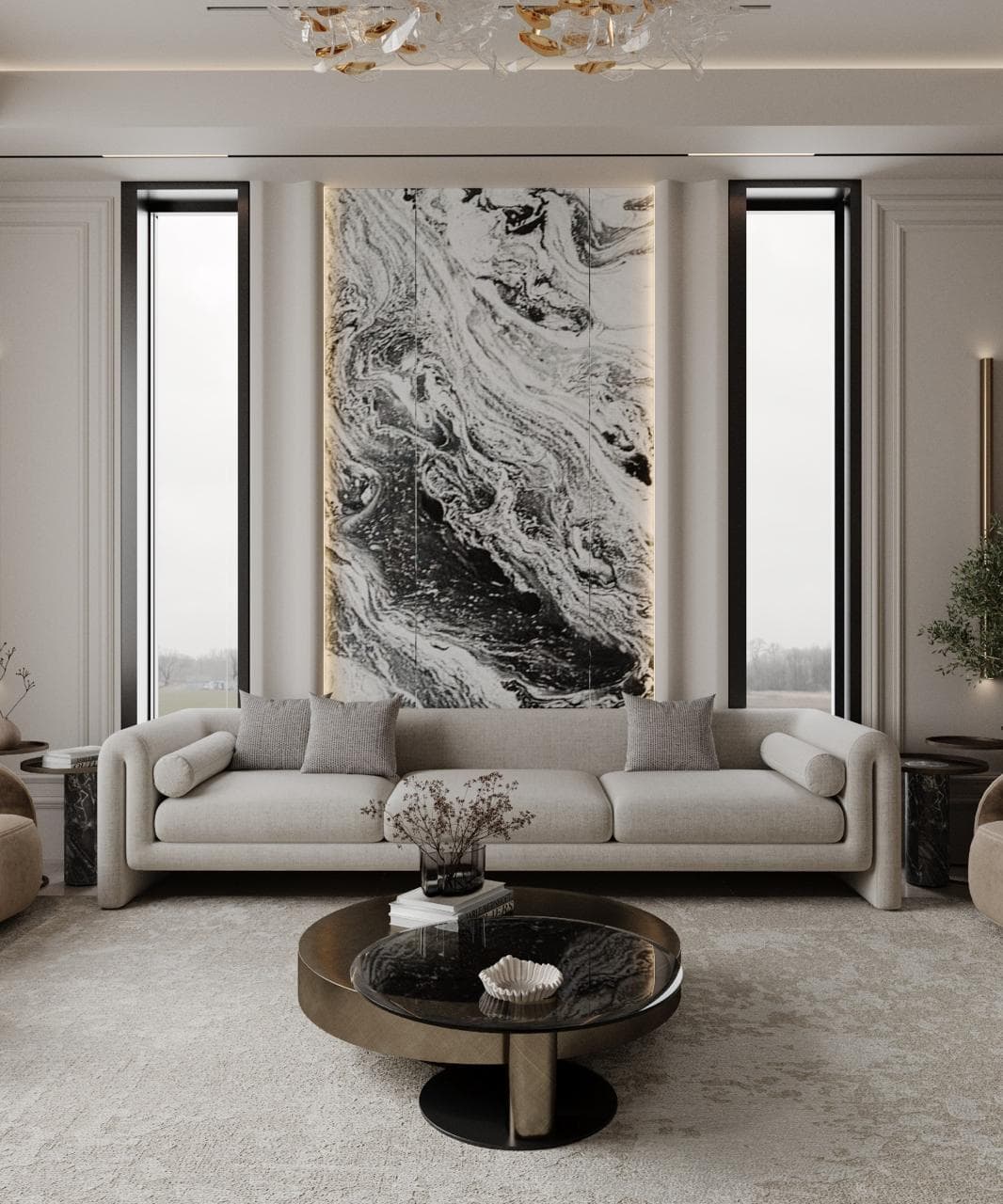 Villa Reception Design - صورة 4